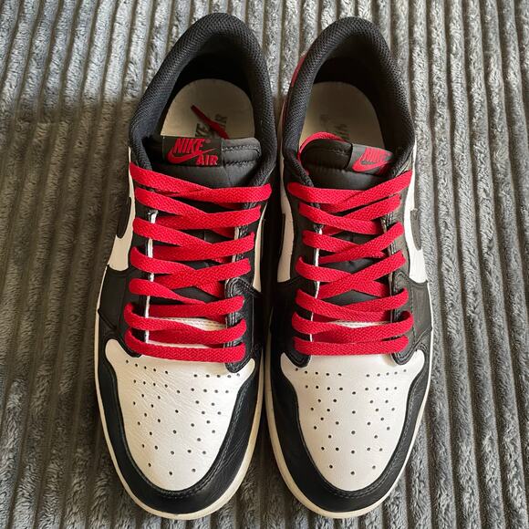 Jordan 2 Retro Low OG Mens 12 White Black Red CZ0790-106 - Original Box main image 11